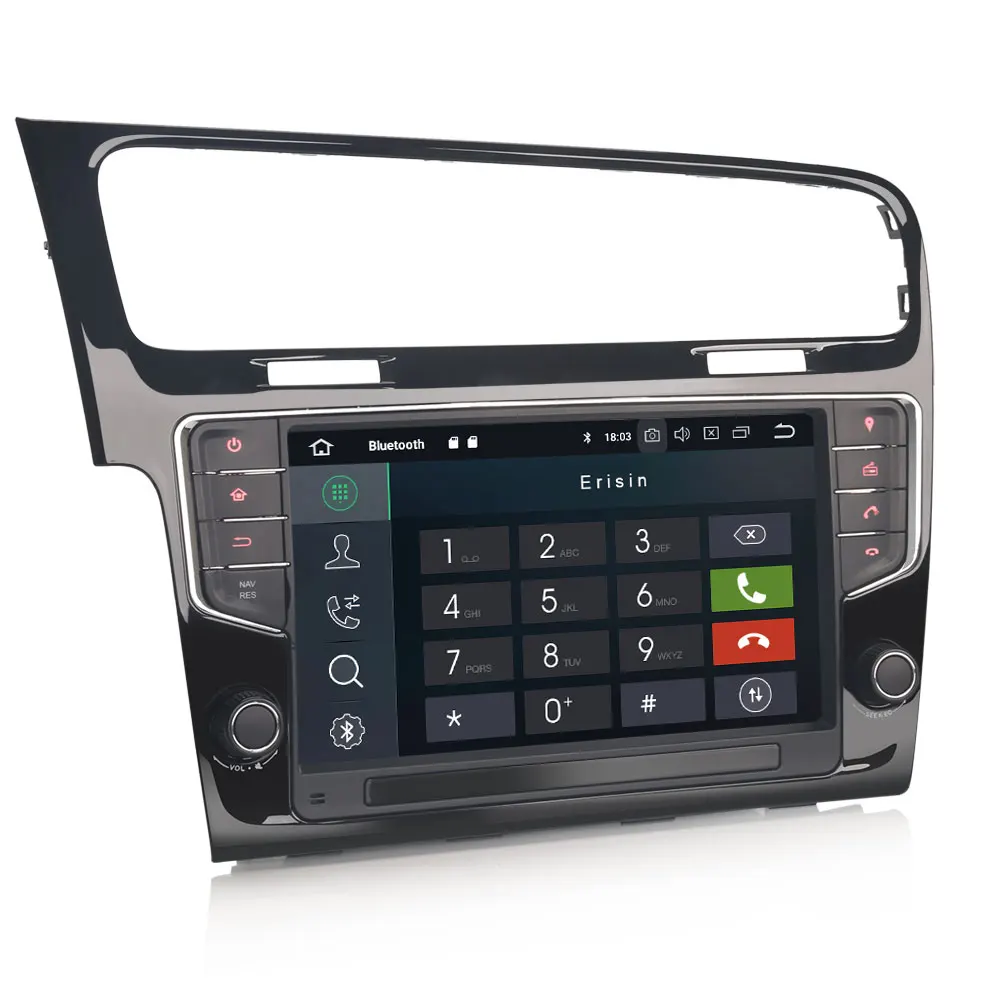 9 &quotAndroid 0 пирог OS автомобильный мультимидийный Навигатор Радио для Volkswagen Golf 7 2013