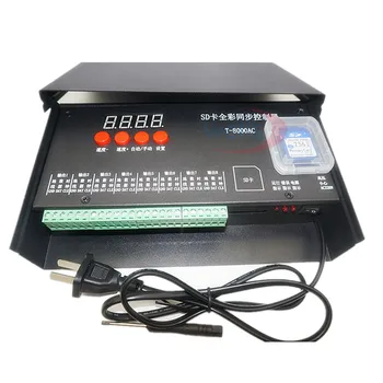 

LED controller T8000 SD Card Controller AC110-240V for WS2801 WS2811 LPD8806 8192 Pixels DC5V waterproof Rainproof controller