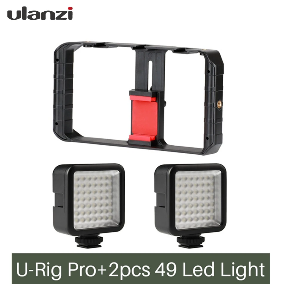 

Ulanzi U-Rig Pro 3 Shoe Mount Smartphone Video Rig Filmmaking Case Handheld Phone Video Stabilizer Grip Tripod Mount Stand