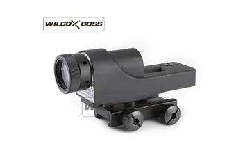 

Red Dot Scope 1X24 Reflex Red Dot Scope Hunting Airsoft Rifle Scopes (Black)
