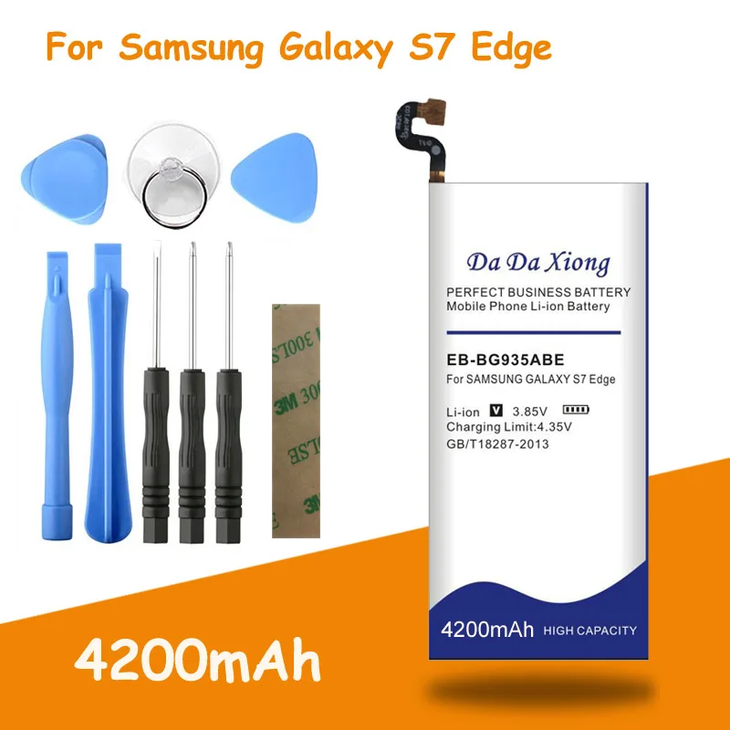 

4200mAh EB-BG935ABE Replacement Battery for Samsung GALAXY S7 Edge G935F G9350 G935 G935FD G935P G935W8 G935A G935V G935T G935R4