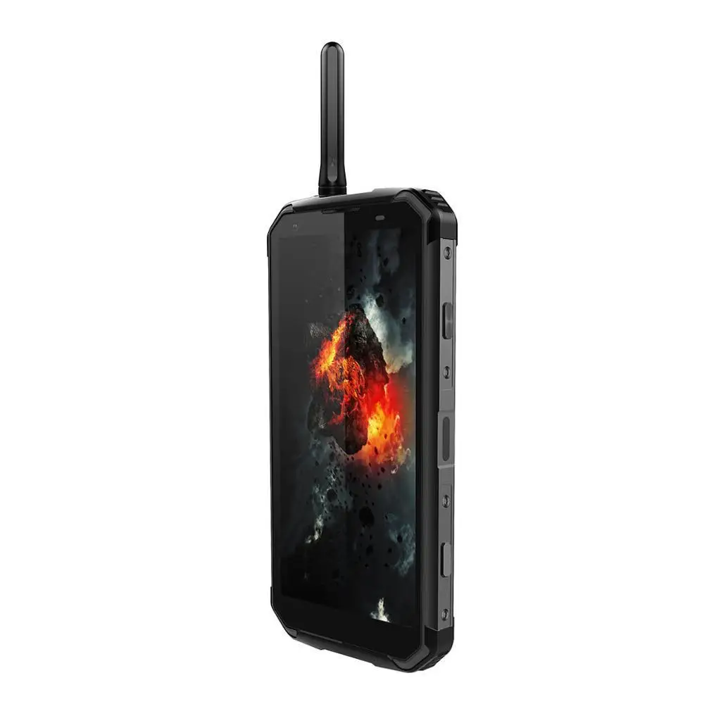 Blackview BV9500 Pro водонепроницаемый ударопрочный мобильный телефон Android 8,1 10000 мАч 6 ГБ+ 128 ГБ MT6763T Восьмиядерный FHD NFC 4G смартфон - Цвет: Черный