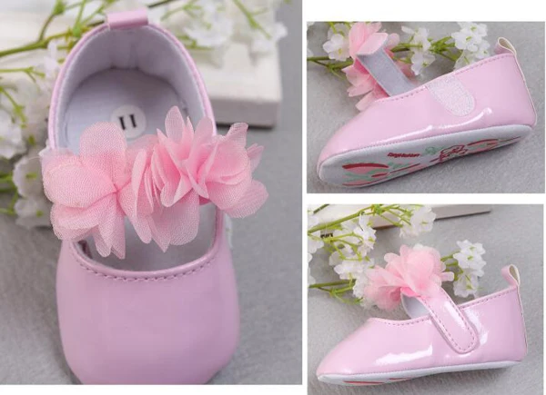 Для маленьких девочек; обувь для новорожденных девочек белое, розовое, красное, платье с цветочным рисунком для младенцев; пинетки для девочек обувь christenning Свадебная обувь, туфли в стиле «Мэри-Джейн» кв