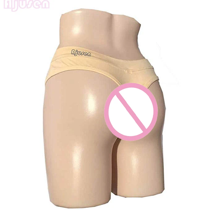 Сексуальные стринги скрывающие Gaff дышащие с влагалищем Insertable Ajusen для