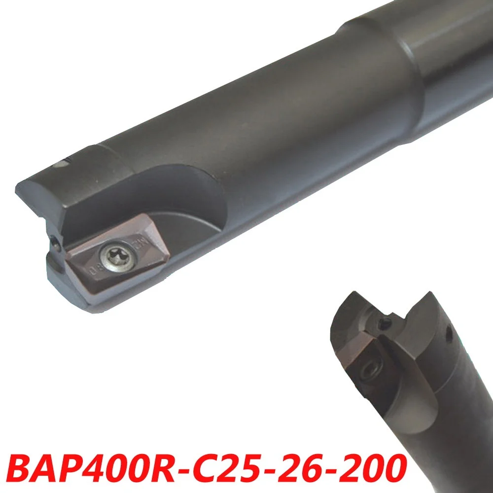 

Free Shipping BAP400R-C25-26-200 Indexable Face Milling Cutter Tools For APMT1604 Carbide Inserts Suitable For NC/CNC Machine