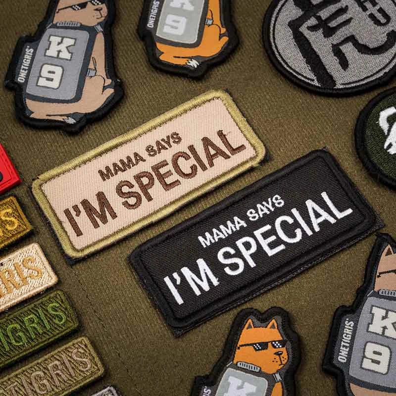 Original Cool Funny Patches Tactical Military Patch Mama Says