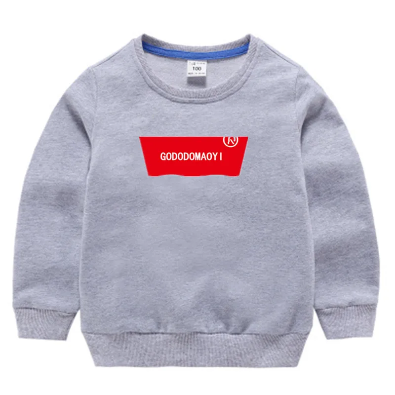 

GODODOMAOYI Spring Autumn 2020 Cartton Pullover Tops Fashion Toddler Clothing O-neck Sweatshirt Baby Sweatshirt Boys Kid Clothes