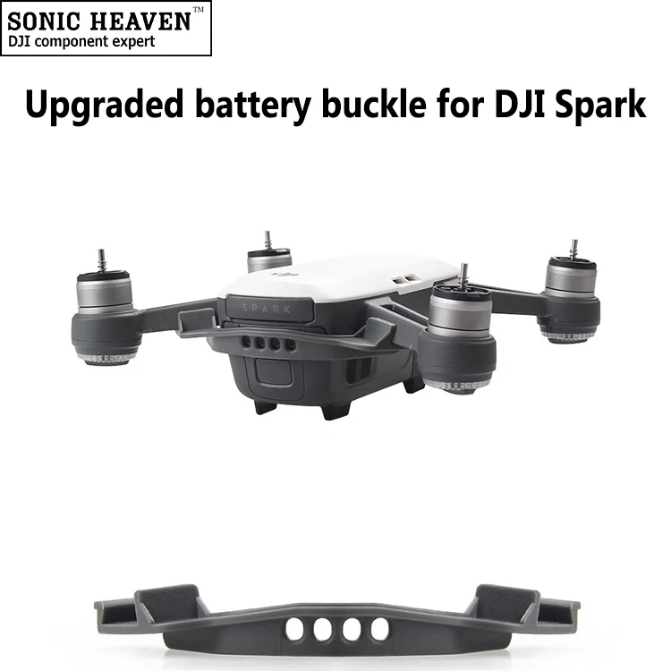 Держатель с пряжкой для аккумулятора DJI Spark противоскользящий чехол на ремешке FPV