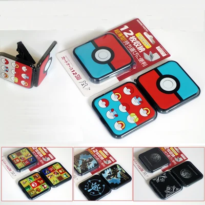 

Frosting 12in1 for Nintend Switch Game Card Holder Cartridge Slots for Switch Game Card Storage Box Case + 2 Micro SD slot