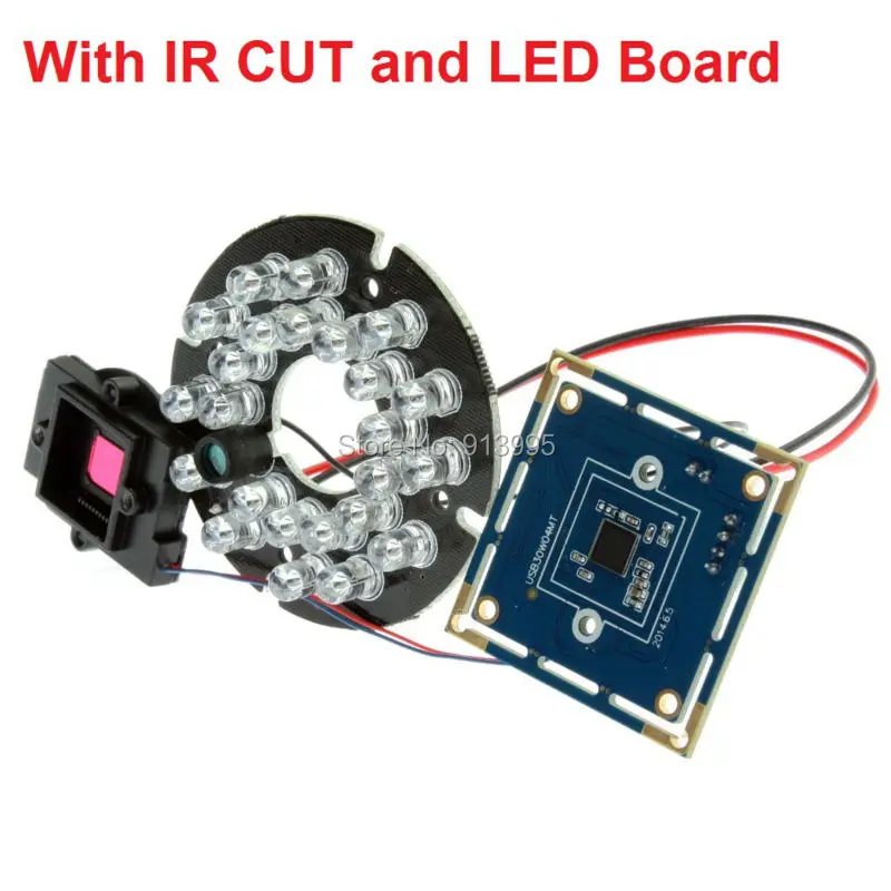 300K пикселей OV7725 VGA cmos IR usb модуль камеры с ИК подсветкой для android linux Windows|camera module