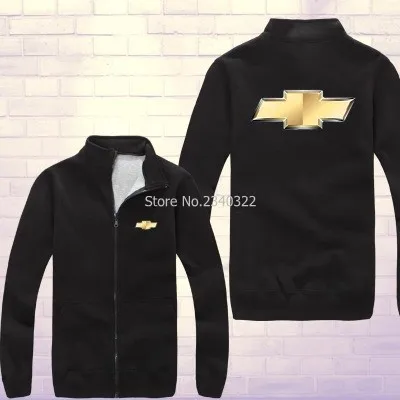 

New 4S stores overalls zipper Chevrolet sweatshirt winter autumn jacket coats