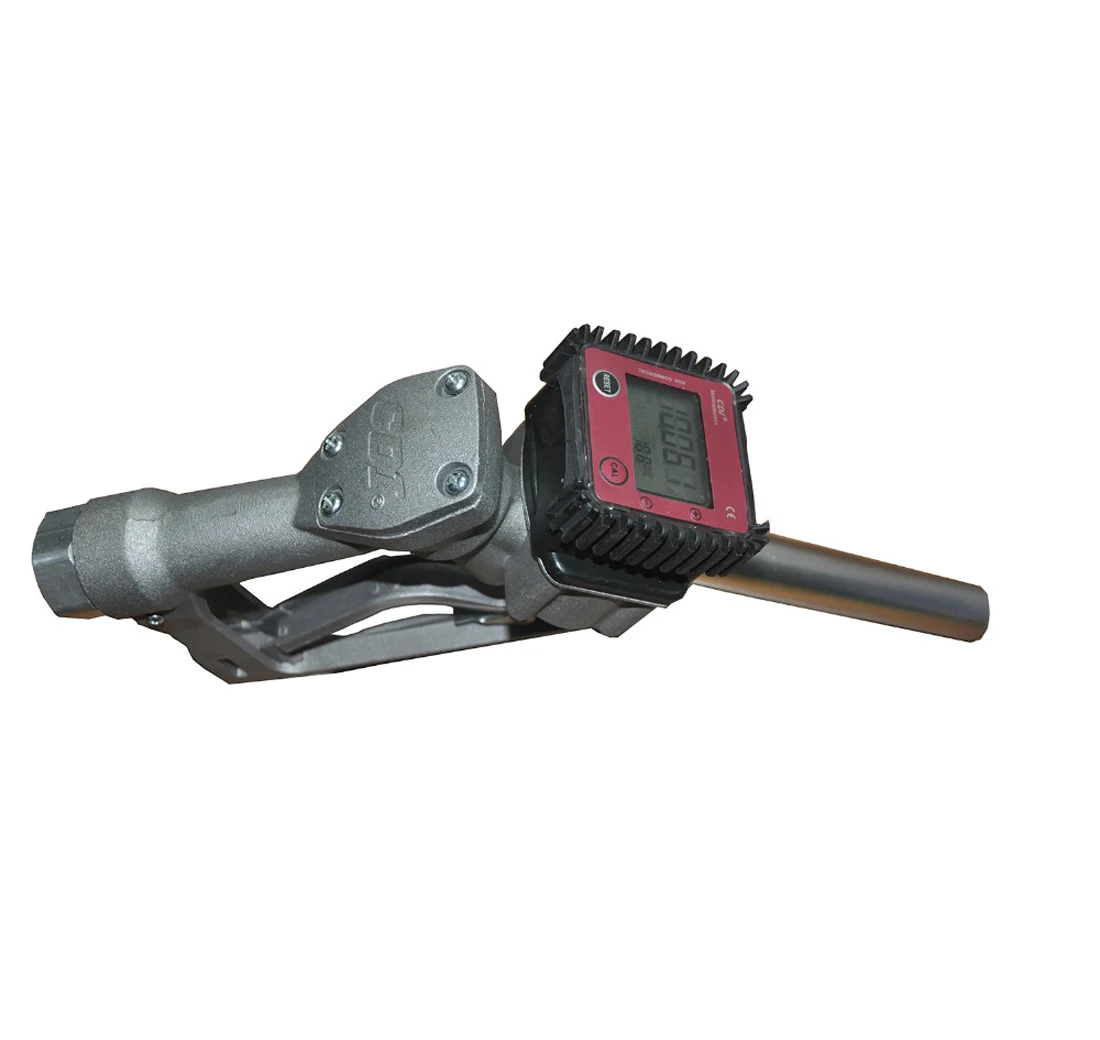 Mechanical Gas Fuel Gasoline Diesel Petrol Oil Delivery Gun Nozzle Flow Meter | Инструменты