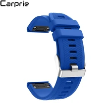Новая лучшая цена! 22 мм Замена из силикагеля, мягкий быстросъемный ремешок в комплекте ремешок для Garmin Forerunner 935 gps jun25