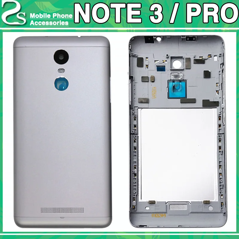 

New Note 3 Battery Cover For Xiaomi Redmi Note 3 Pro Back Cover Rear Metal Battery Door Housing Case