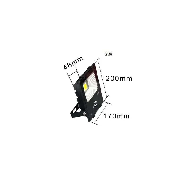 Светодио дный прожектор 20 Вт 30 50 100 AC 220 В wawterproof IP66 отражатель открытый светодио