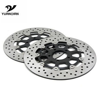 

Motorcycle Stainles Steel Front Floating Brake Disc Rotor For SUZUKI GSXR 1000 2000-2002 2003 GSXR 1300 HAYABUSA1300 1999-2007