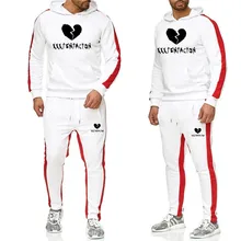 New Men's Autumn Revenge XXXTentacion Hoodies Tracksuit Set Male Sweatshirt Sweatpants Fashion Trousers High Street Jackets Sets