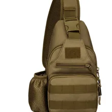 Тактический бюстгальтер Многофункциональный Рогатка багаж одно плечо Наклонная Сумка стальной шар военный грудь зарядка