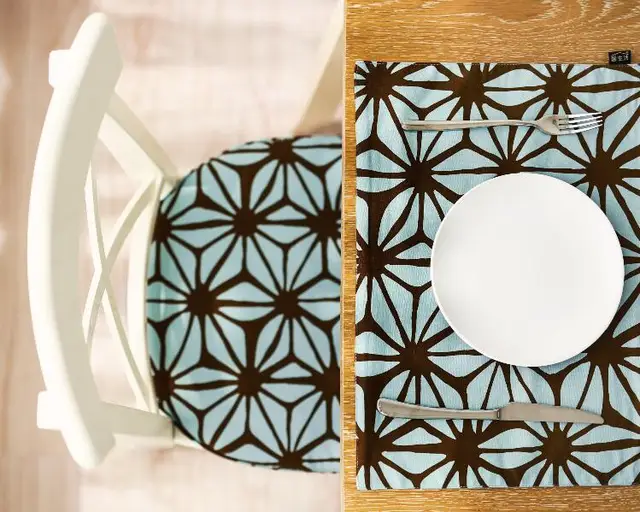 Modern Table Mat Coaster Fabric Linen Cotton Dining Table Placemat Pad