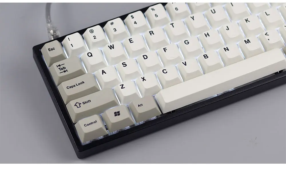 Tada68 механическая клавиатура 65% раскладка с Zealios Tealios Gateron swtiches/Enjoypbt Dye-sub keycap/пластиковый или Алюминиевый Чехол