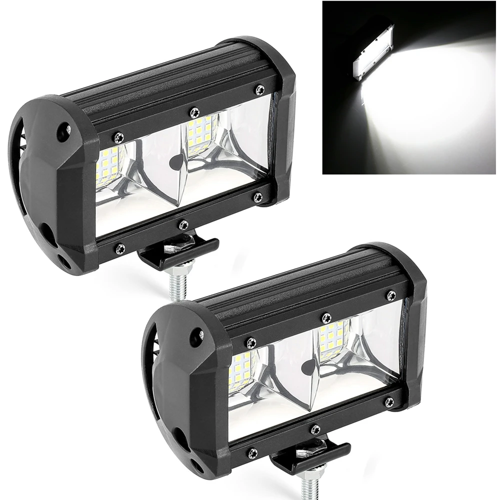 

2pcs Car LED Work Light 54W Offroad LED Light Bar 12V For Motorcycle Tractor Boat 4WD 4x4 Truck SUV Auto Off Road Light Bar