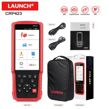 

LAUNCH X431 CRP423 OBD2 Code Reader Scanner support Engine/ABS/Airbag/AT OBD 2 CRP 423 diagnostic tool FREE Update PK CRP129