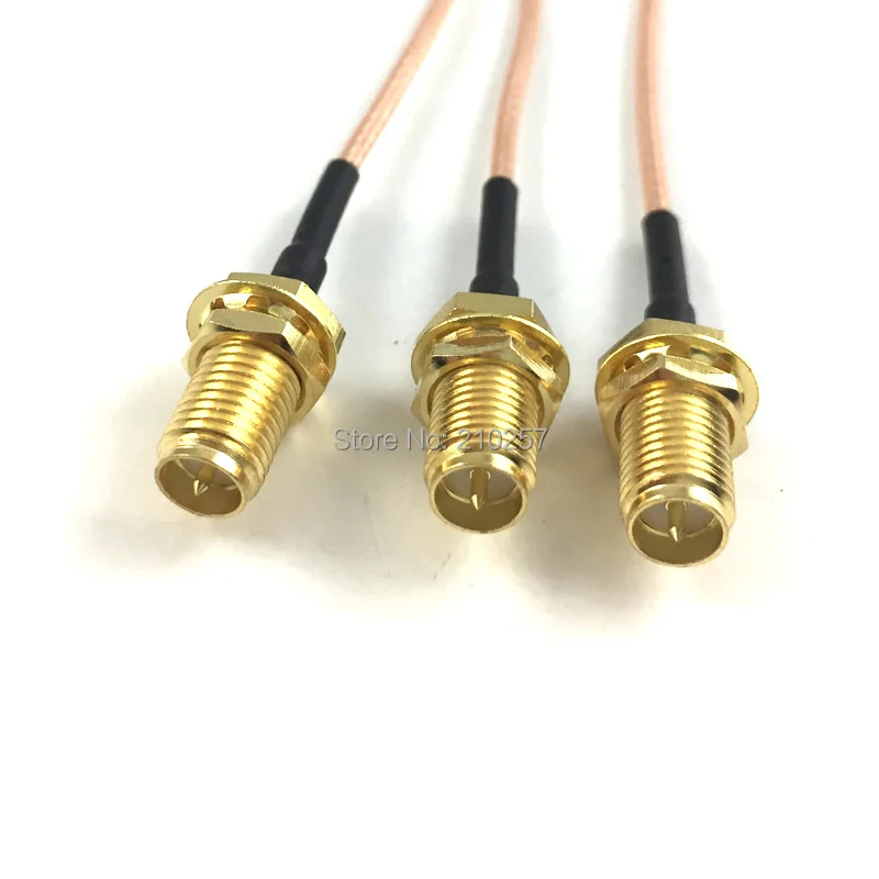 1 шт. титановый Электролитный электрод со случайно выбранным SMA типа «мама» Коническое расширение Coaixal кабель RG178 шнур для Wi-Fi, antnena
