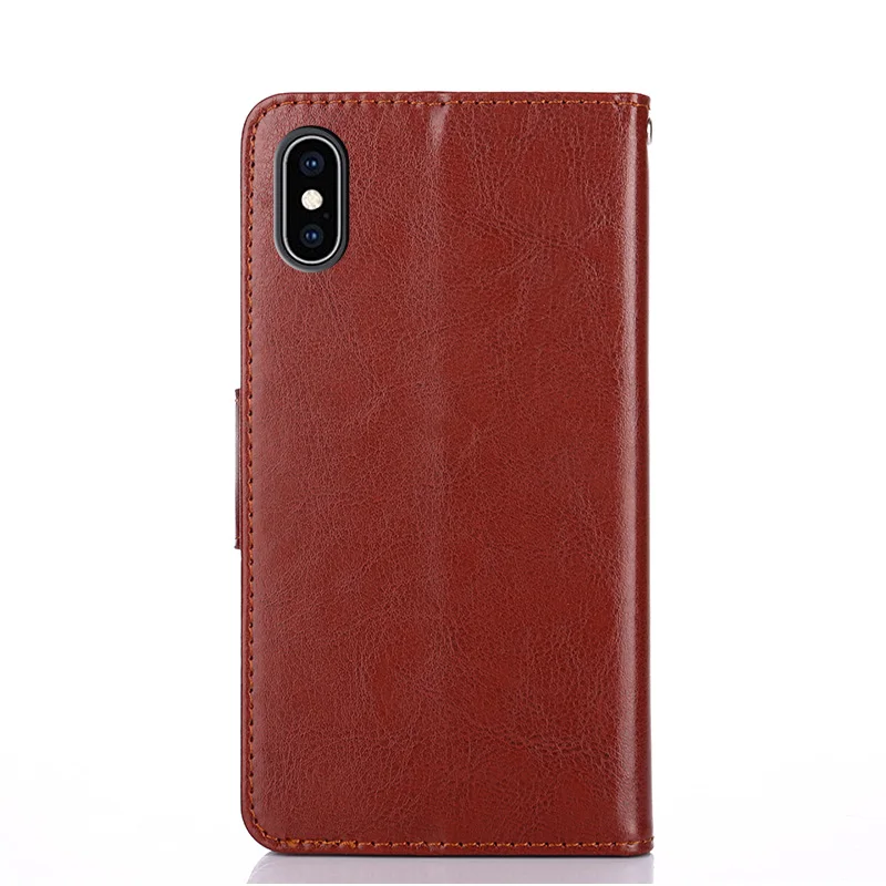 Для IPHONE X XS XR 6 1 MAX 5 чехол из искусственной кожи кошелек Чехол Coque для