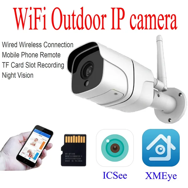 2 0mp Outdoor Wireless Wifi Ip Camera Home Security Night Vision 2 0mp Outdoor Wireless Wifi Ip Camera Home Security Night Vision Motion Detection Video Ap Cctv