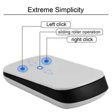 Эргономичная USB Беспроводная тонкая мышь сенсорная полоса прокрутка Магия 2,4G 1200 dpi для настольного ноутбука 3 кнопки AAA батареи