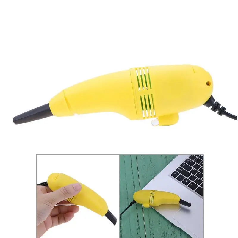 Portable Laptop Cleaner Mini USB Vacuum Keyboard Dust Cleaner Keyboard Vacuum Cleaner for Laptop Computer PC (Random Color)
