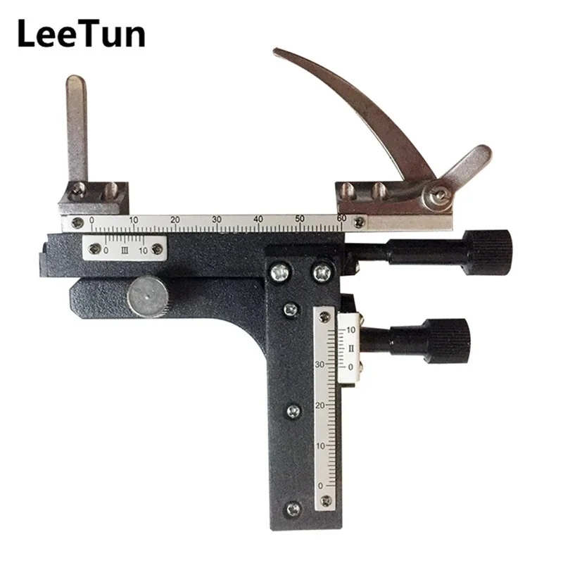 

LeeTun Attachable Mechanical Stage X-Y Movable Stage with 0-50mm Scale Ruler Microscope Parts for XSP Biological Microscope