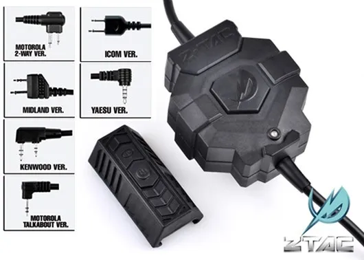 Элемент z-TAC Z. Tactical Ztac стиль беспроводной PTT(Z123