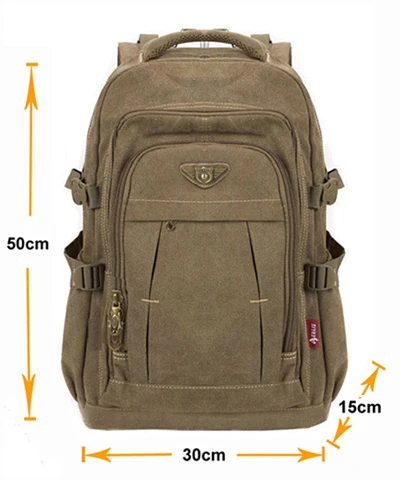 Mochila de lona para hombre Mochila de viaje Mochila para hombre Mochila de gran capacidad Mochila de hombro Mochila Escolar Mochila de lona para hombre Mochila de viaje Mochila para hombre Mochila de gran capacidad Mochila de hombro Mochila Escolar