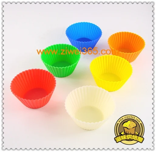 Eco friendly 6 silica gel mould silica gel cup microwave ovenmicrowave