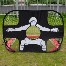 Akitoo Детская футбольная цель Складная портативная футбольная сеть 3 или 4 человек рама, дверь рама футбольная дверная рама игрушка#1414