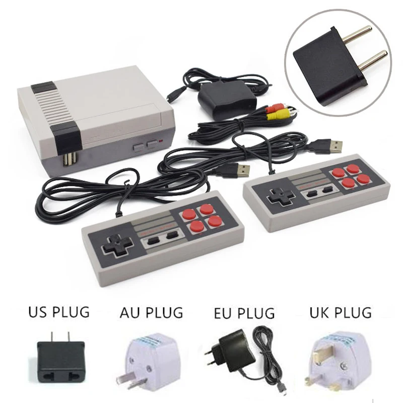 DATA FROG Mini TV Game Console Support HDMI/AV 8 Bit Retro Video Game Console Built-In 600/620 Games Handheld Gaming Player