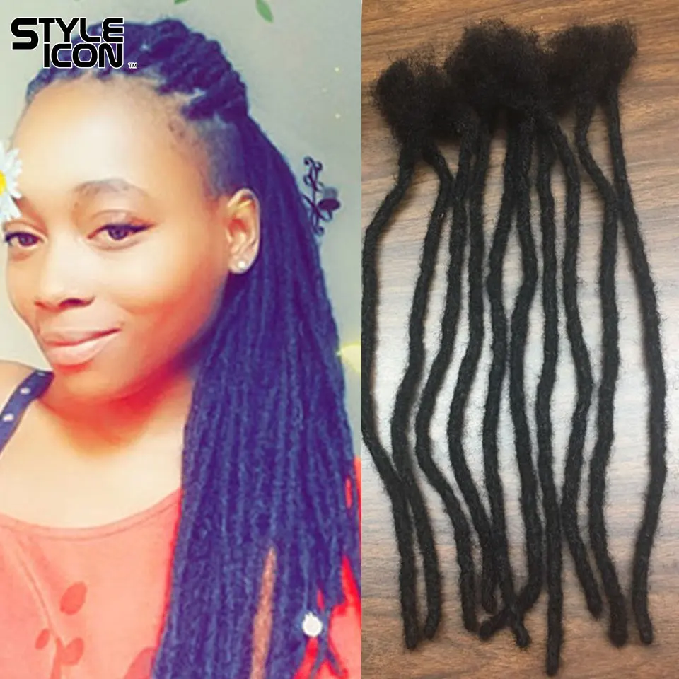 Styleicon афро кудрявые искусственные косички 100% человеческие волосы Джамбо страшная прическа ручной работы