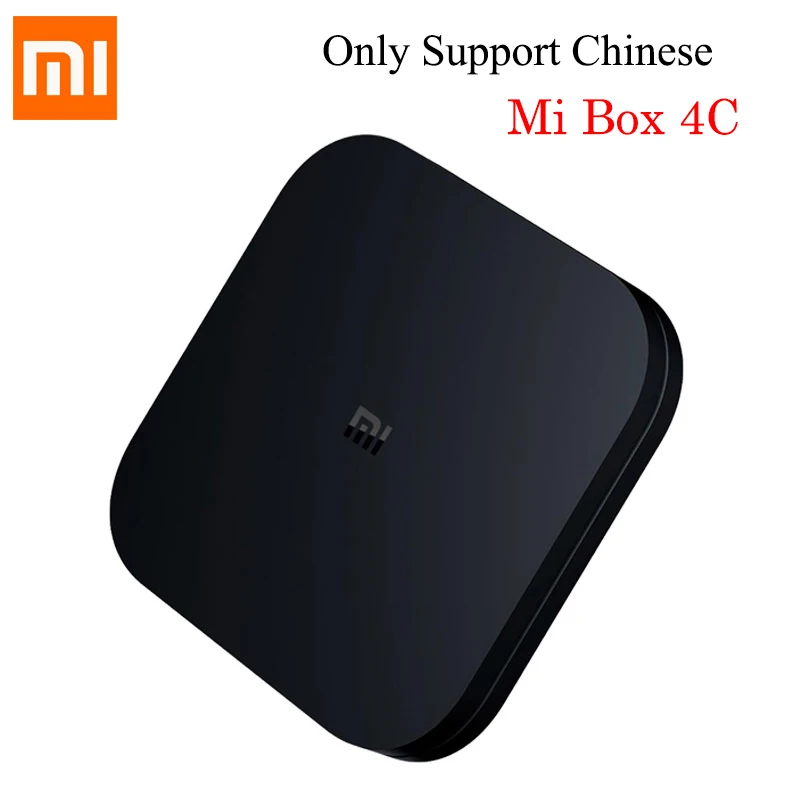 Original XIAOMI Mi Box 4C Android TV BOX 6.0 Amlogic Cortex-A53 Quad Core 64bit 1GB/ 8GB 4K HDR TV Box DTS-HD HDMI Original XIAOMI Mi Box 4C Android TV BOX 6.0 Amlogic Cortex-A53 Quad Core 64bit 1GB/ 8GB 4K HDR TV Box DTS-HD HDMI