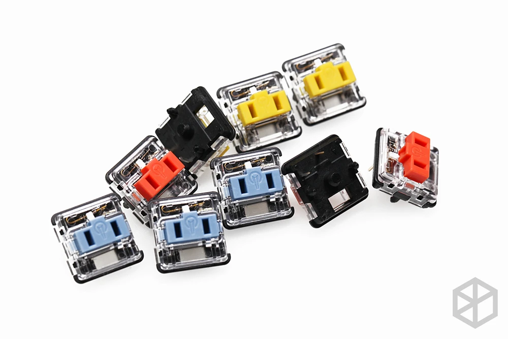 Kailh-low Profile Choc Switch Meia Alta Ultrafinos Rgb Backlit Teclado Mecânico Amarelo Escuro Laranja Queimada Azul Pálido - Imagem 4