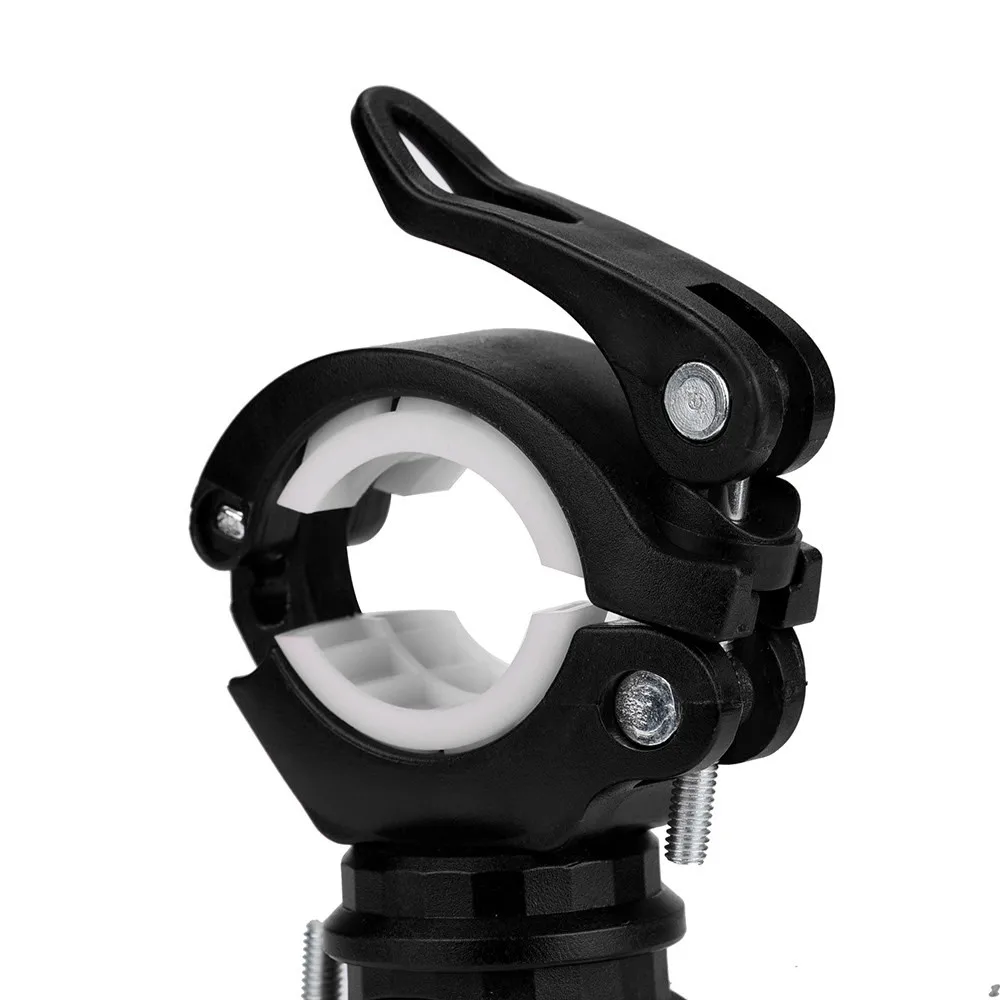 Top High Quality Bracket Flashlight Holder 360 Rotation Bike Accessory Safety Night USB Warning Lamp LED  Riding Lights new 24