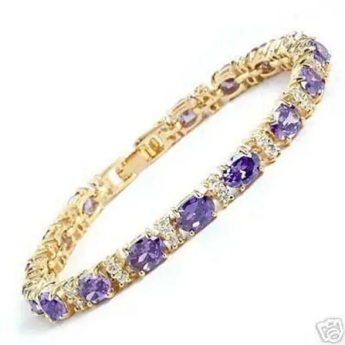 wyan shipping&gt&gt&gt&gtBeautiful purple Crystal bead Bracelet xdy 5.25 | Украшения и аксессуары