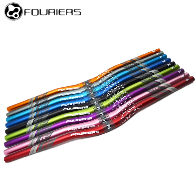 cheap Fouriers Mountain Bike Handlebar HB MB011 MTB Bike Handle Road Bicycle HandleBar Aluminum Alloy 31.8*720 780mm Bicycle handlebar