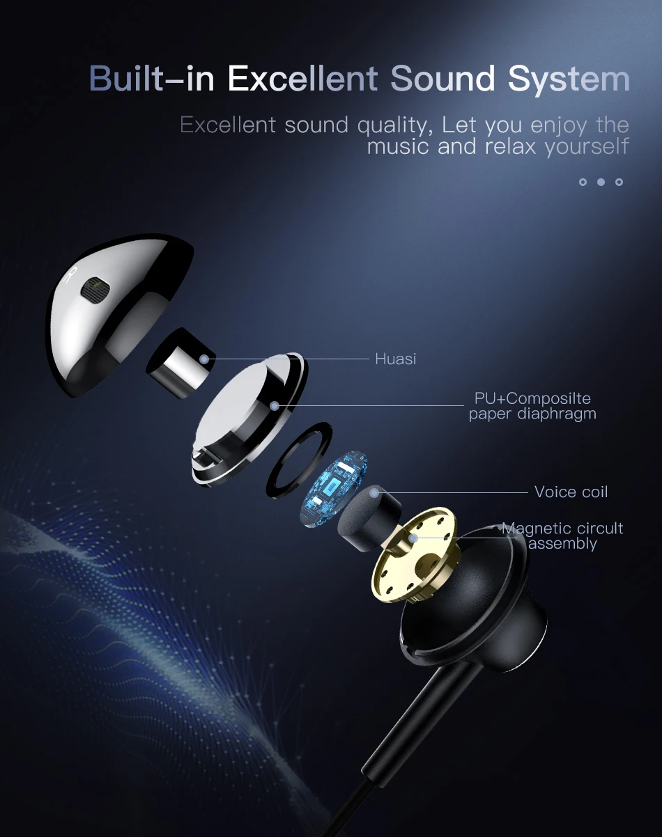 !ACCEZZ 2 in 1 Magnetic Lighting Earphone For iphone XS MAX XR X 8 7 Plus Phone Charging Adapter In-Ear HiFi Earphones IOS 11 12 (6)