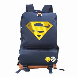 Новый 2019 супер герой рюкзак Супермена Школьные Сумки Подростков для мужчин wo Мужчин's Backpacs дорожная сумка для ноутбука Mochilas