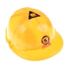 New Yellow Simulation Safety Helmet Pretend Role Play Hat Toy Construction Funny Gadgets Creative Kids Children Gift 2