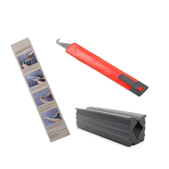 

Golf Club Kit Rubber Vise Clamp + Regrip Tool Install Change Steel + Hook Blade Utility Knife + 13Pieces Grip Tapes