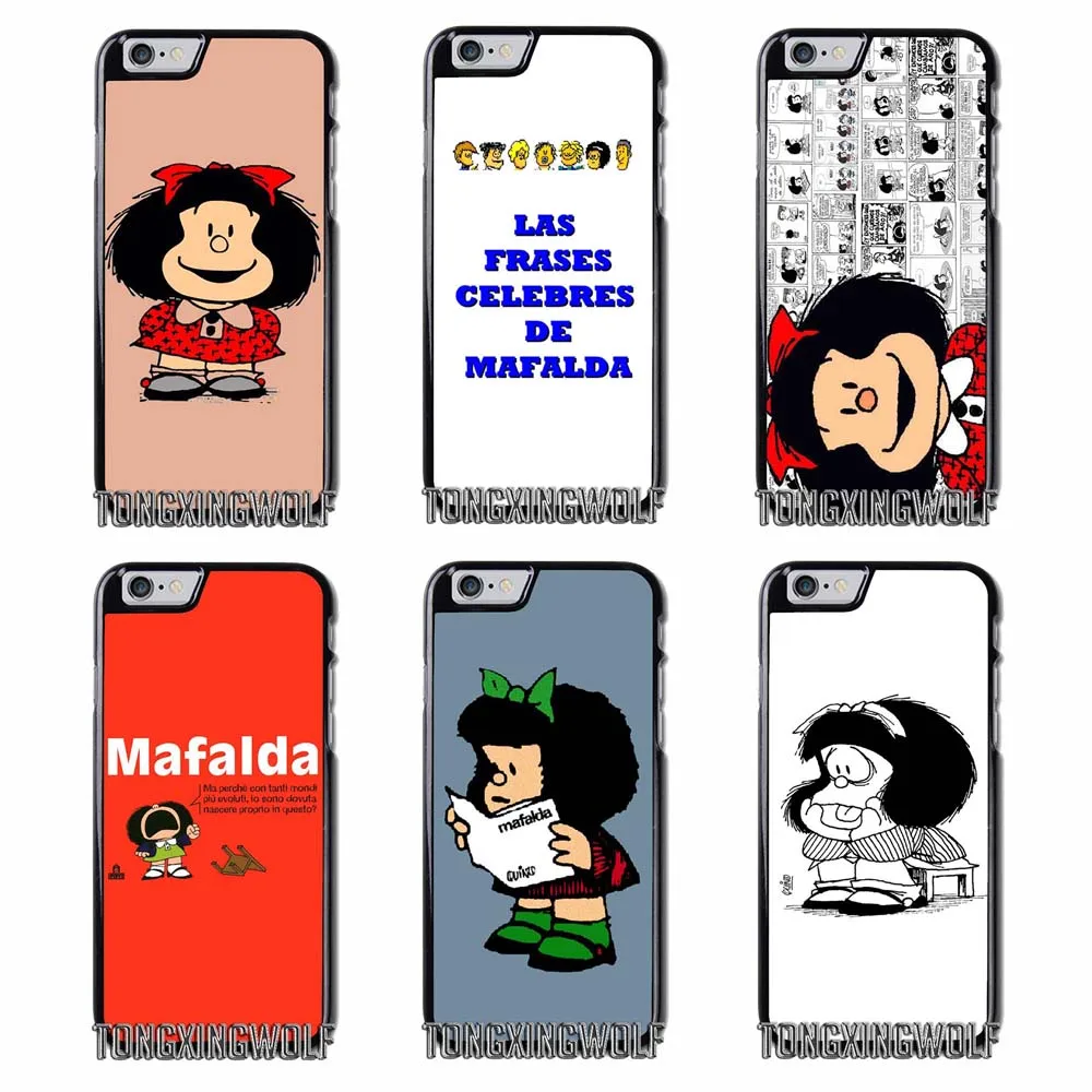 

Mafalda Girl Cover Case For HuaWei P8 P9 P10 P20 Pro Lite Plus Nova 2S Y3 Y5 Y6 Y9 Honor 5C 5X 6X 7S 8 9 10