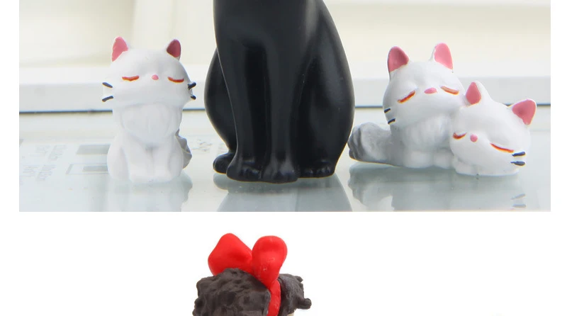 Kiki JiJi Black Cats Action Figures Japan Anime Kiki's Delivery Service Model Dolls Decor Figurines Toys Landscape Cartoon Gifts_13