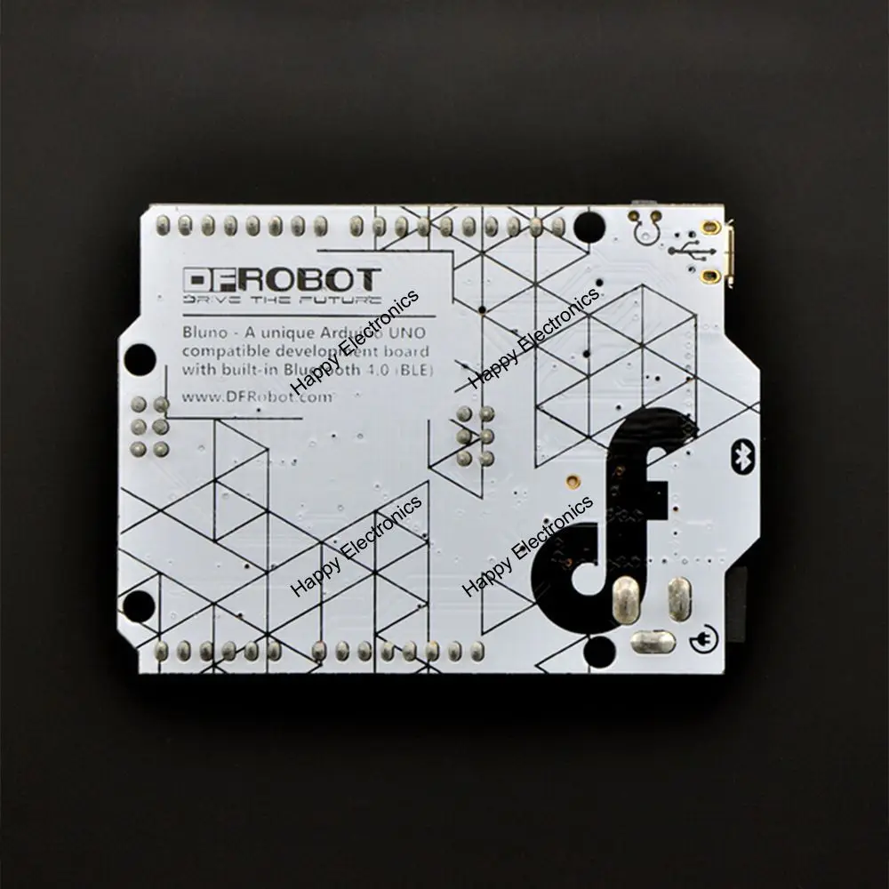 DFRobot Подлинная плата микроконтроллера Bluno, Atmega328 BLE TI CC2540 чип Встроенный Bluetooth 4,0 совместим с Arduino Uno